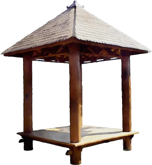 Traditional Wooden Gazebo