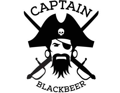 Captain Blackbeard Pirate Logo
