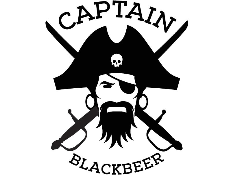 Captain Blackbeard Pirate Logo