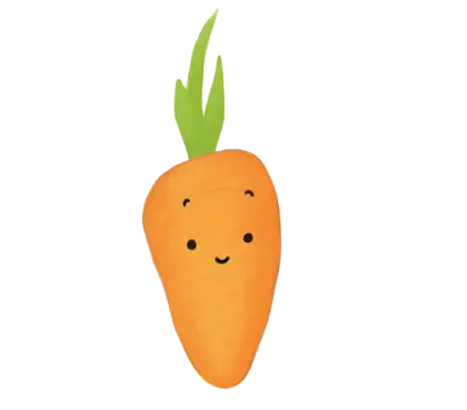 Cute Cartoon Carrot