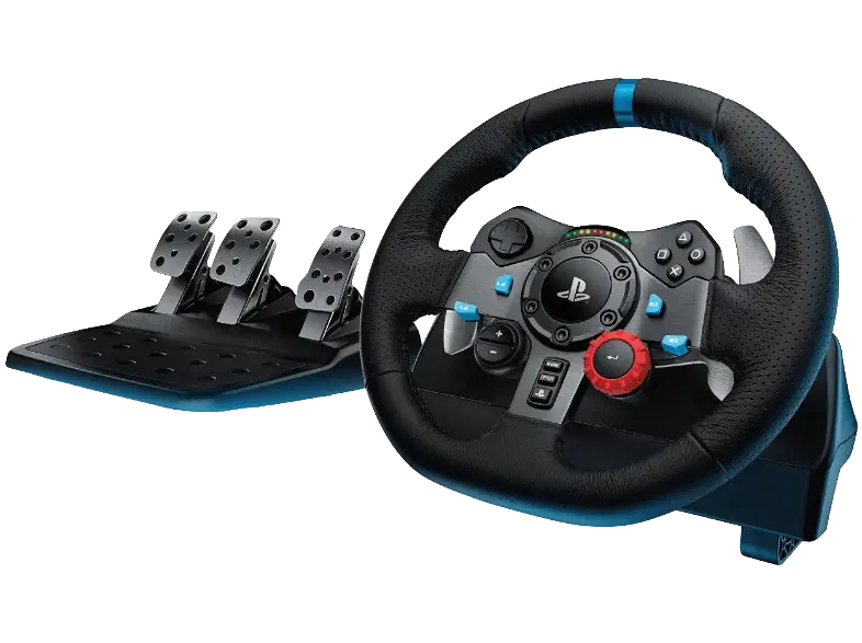 Gaming Racing Wheel with Pedals