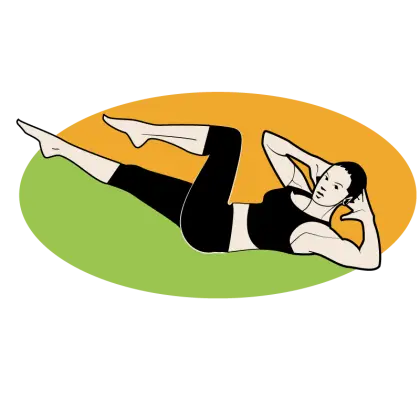 Woman Doing Exercise