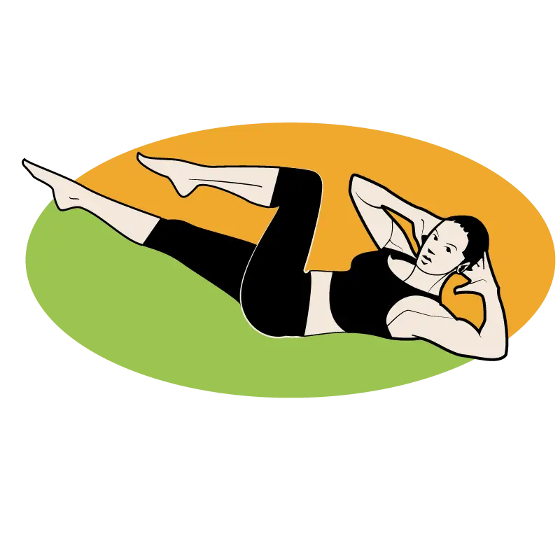 Woman Doing Exercise
