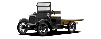 Retro Vintage Truck Illustration