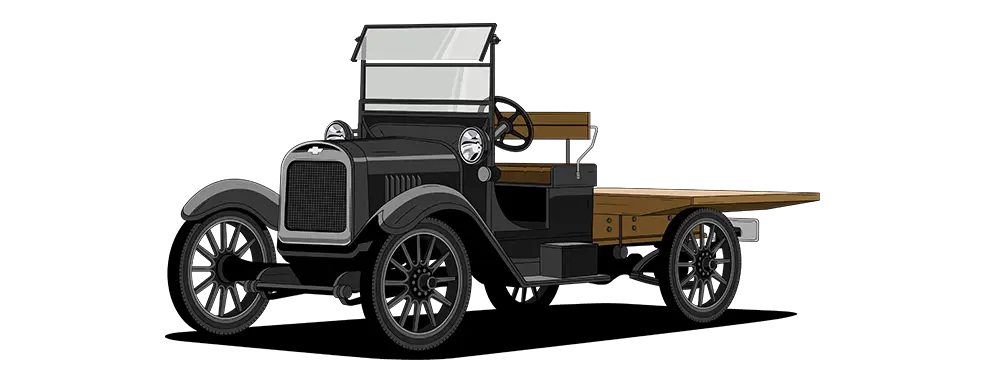 Retro Vintage Truck Illustration