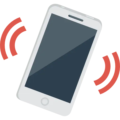 Ringing Smartphone Illustration