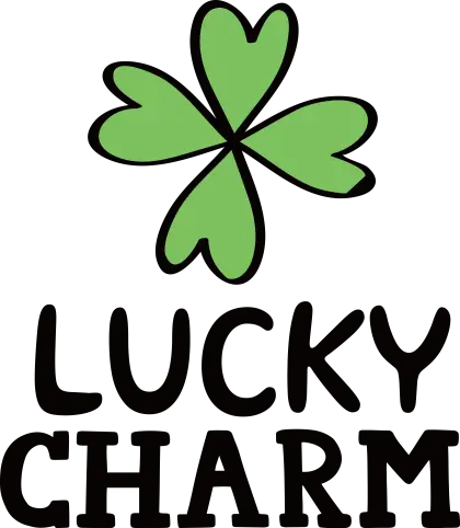 Lucky Charm with Green Clover