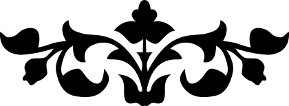 Black Floral Design