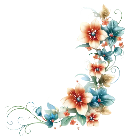 Soft Pastel Floral Design