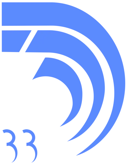 Bluetooth Symbol in Blue