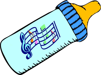 Musical Baby Bottle for Infants