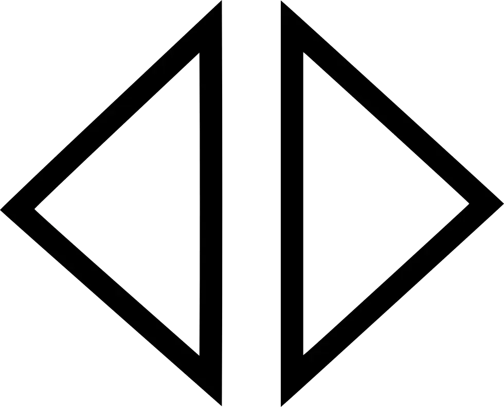 Double Arrow Symbol for Navigation
