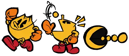 Pac-Man Game Character