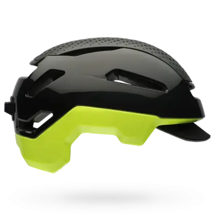 Black and Neon Green Lightweight Helmet