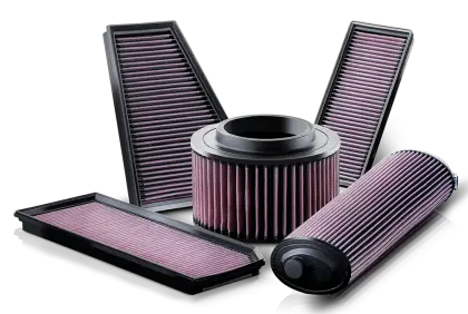 Cylindrical and Panel Air Filters for Vehicles