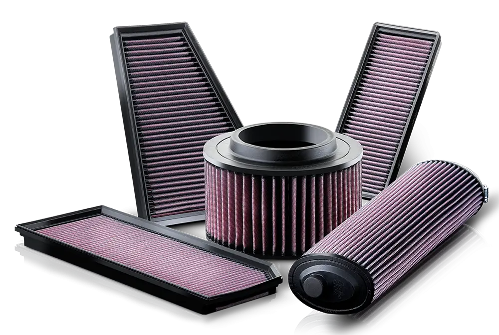 Cylindrical and Panel Air Filters for Vehicles