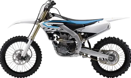 White Off-Road Dirt Bike for Adventure