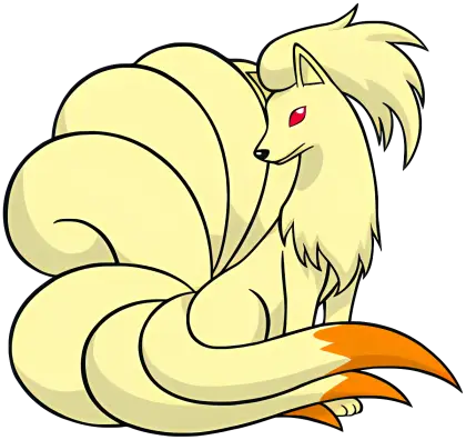 Nine-Tailed Fox in Yellow
