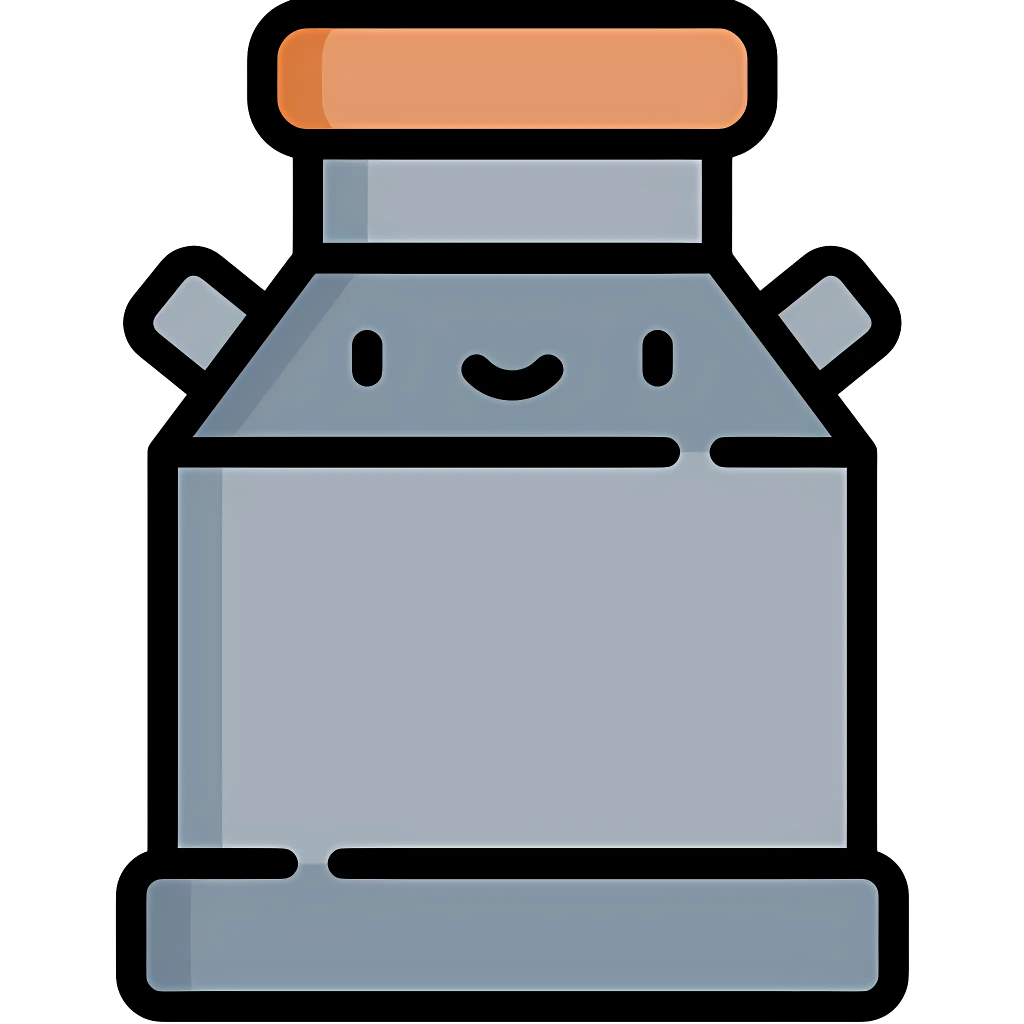 Cute Milk Can