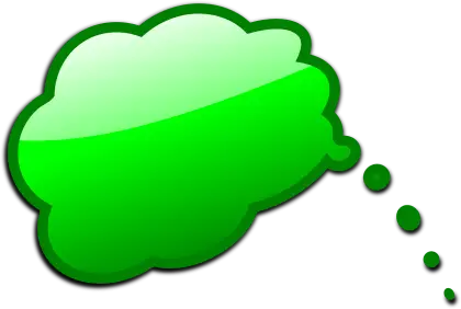 Green Thought Bubble Icon