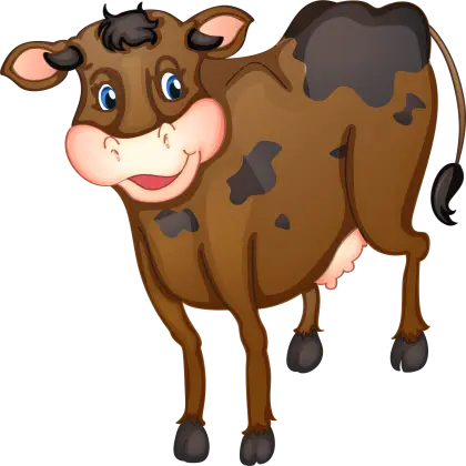 Cartoon Cow Illustration