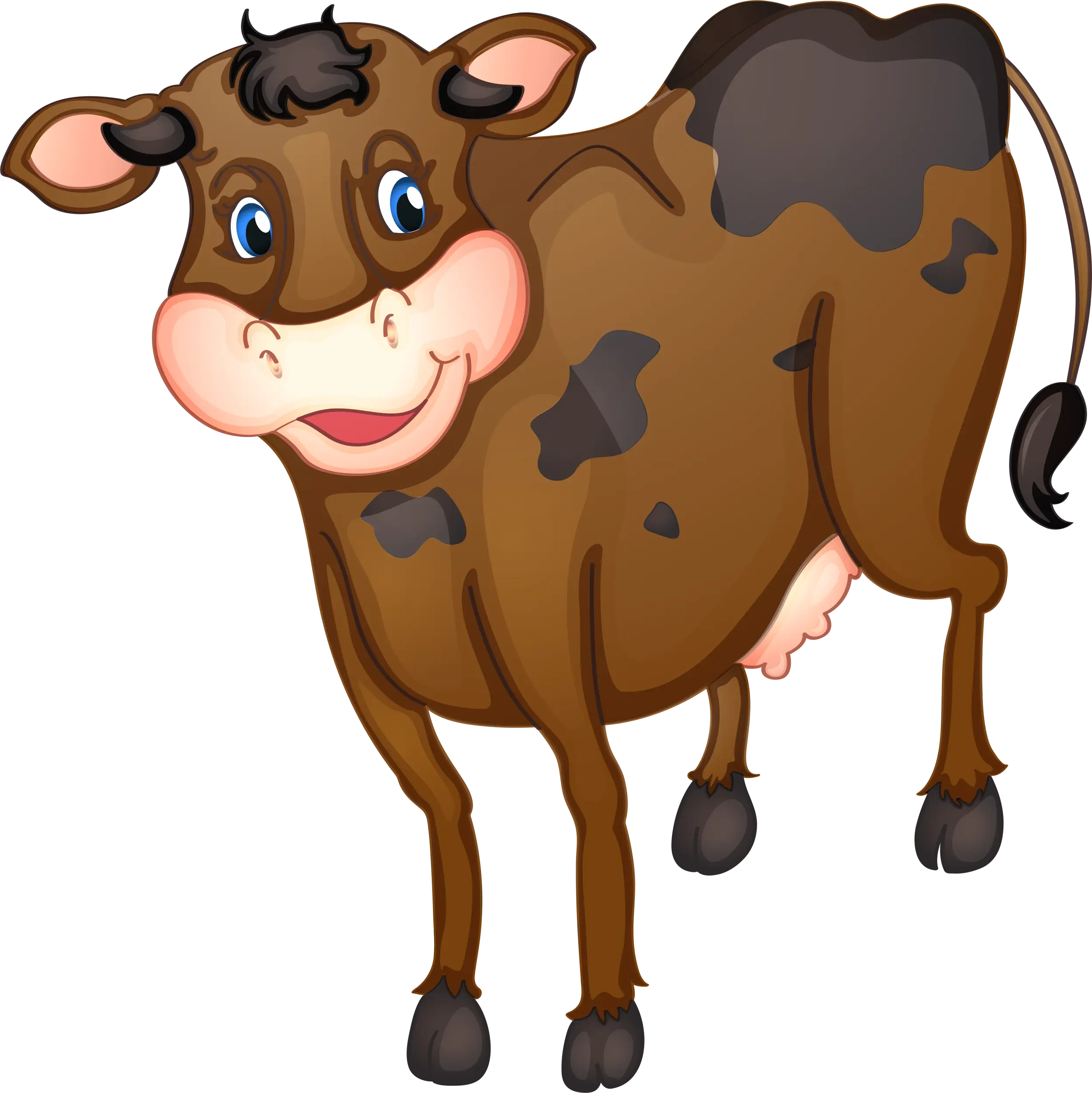 Cartoon Cow Illustration