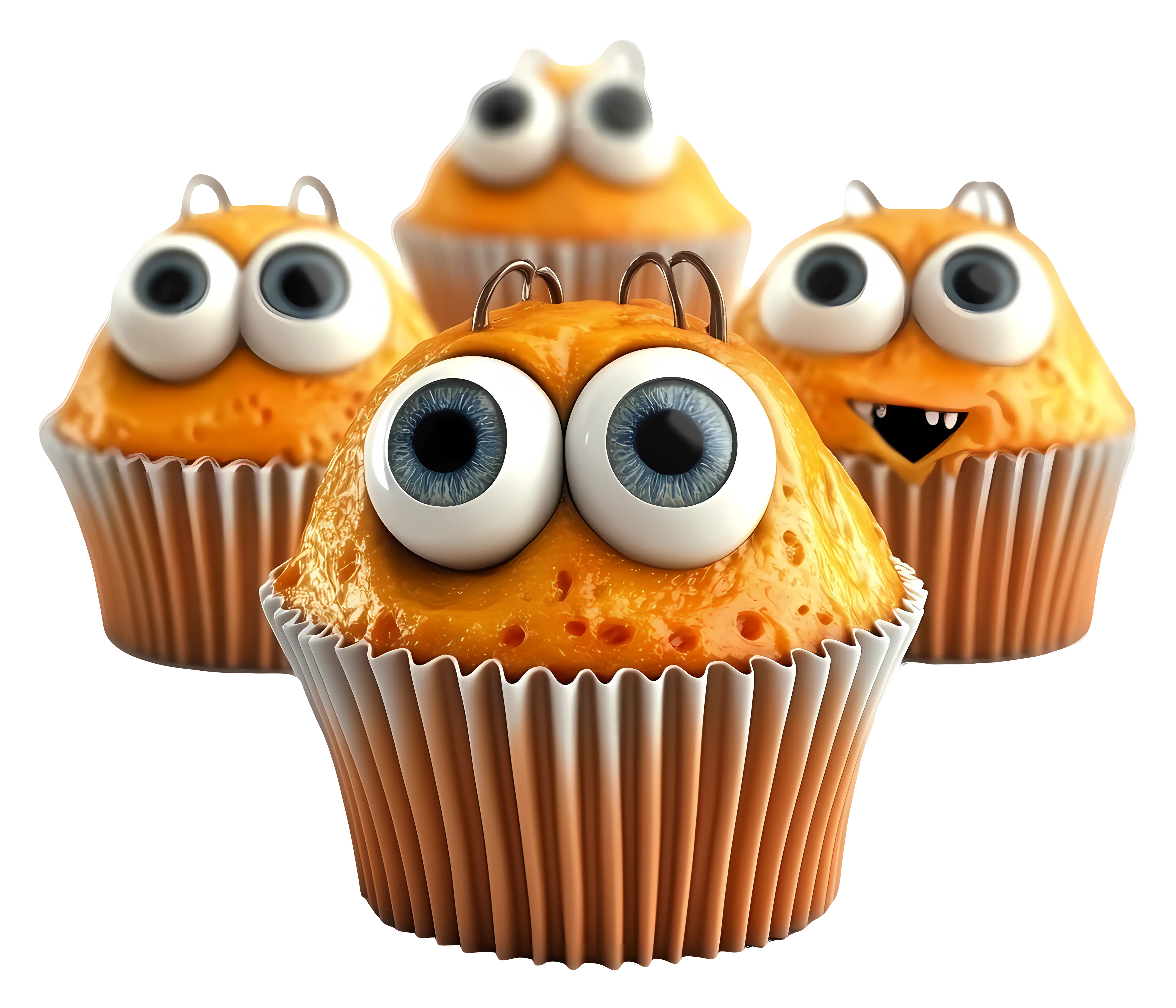 Fun Monster Cupcakes
