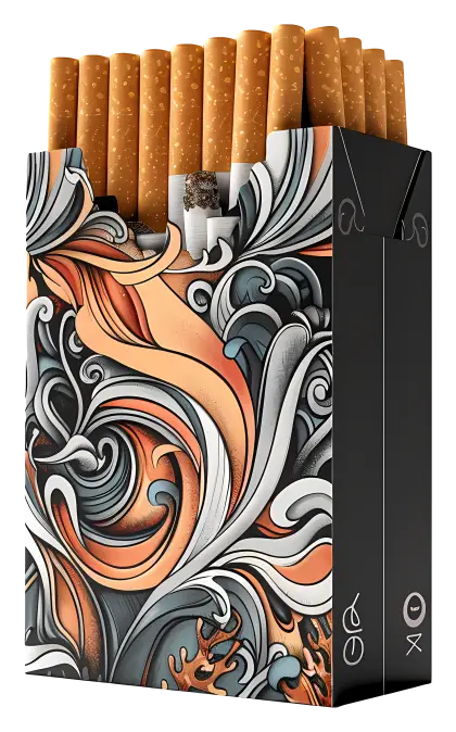 Artistic Cigarette Pack