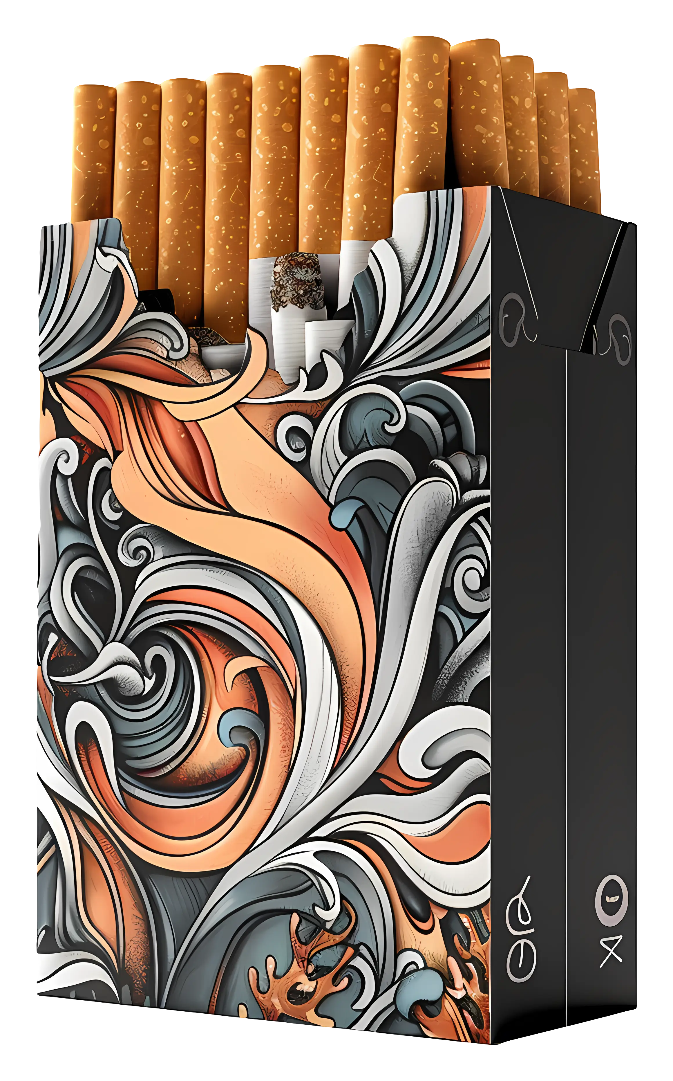 Artistic Cigarette Pack