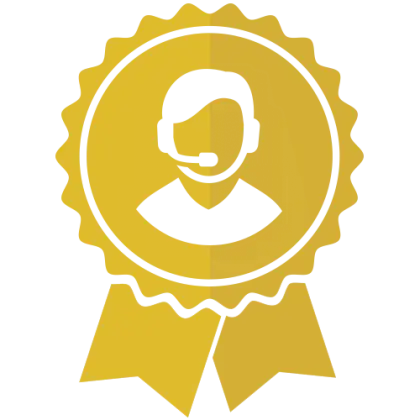 Gold Customer Service Excellence Badge