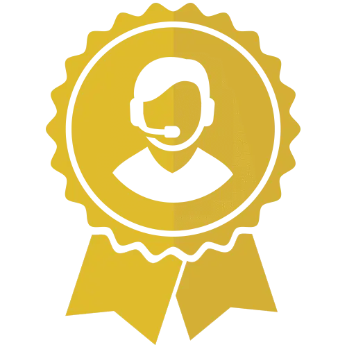 Gold Customer Service Excellence Badge