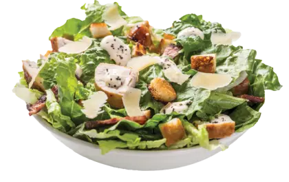 Fresh Caesar Salad in a Bowl