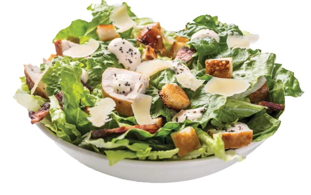 Fresh Caesar Salad in a Bowl