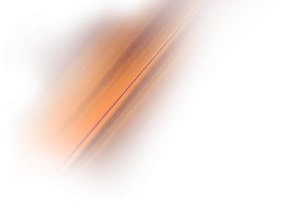 Abstract Orange Light Streak