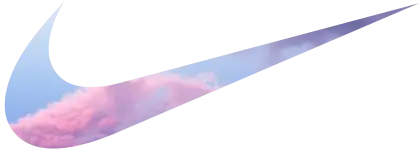 Nike Logo with Cloud Design