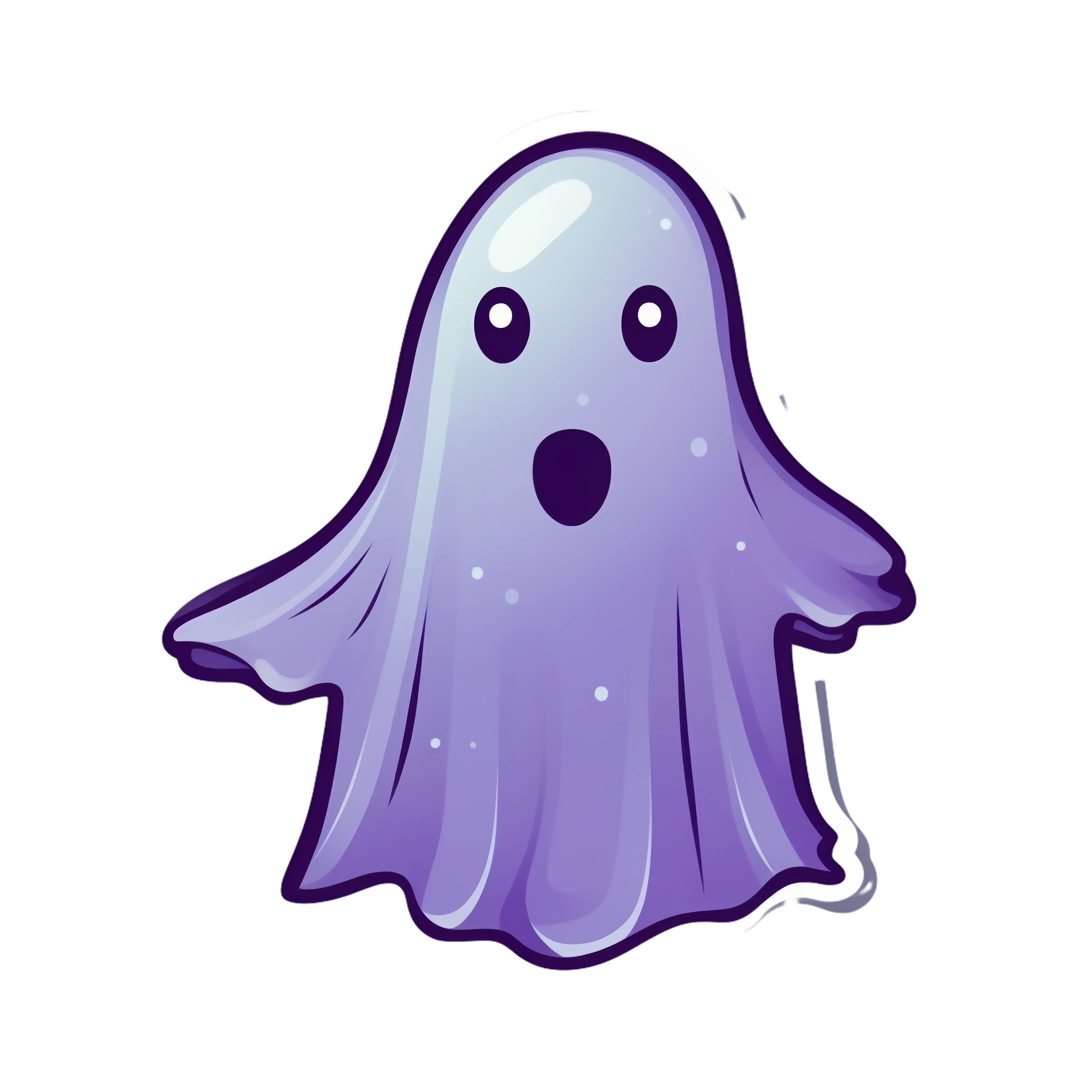 Cute Cartoon Ghost for Halloween