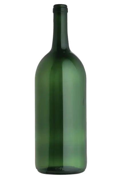 Green Glass Bottle for Reusable Living