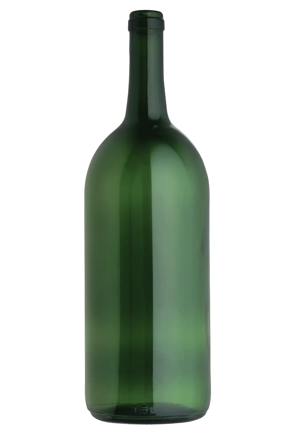 Green Glass Bottle for Reusable Living