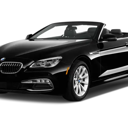 Luxury Black Convertible Car for Open-Top Drives