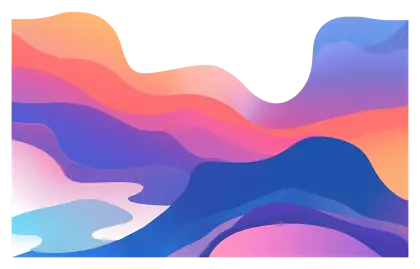 Colorful Abstract Landscape