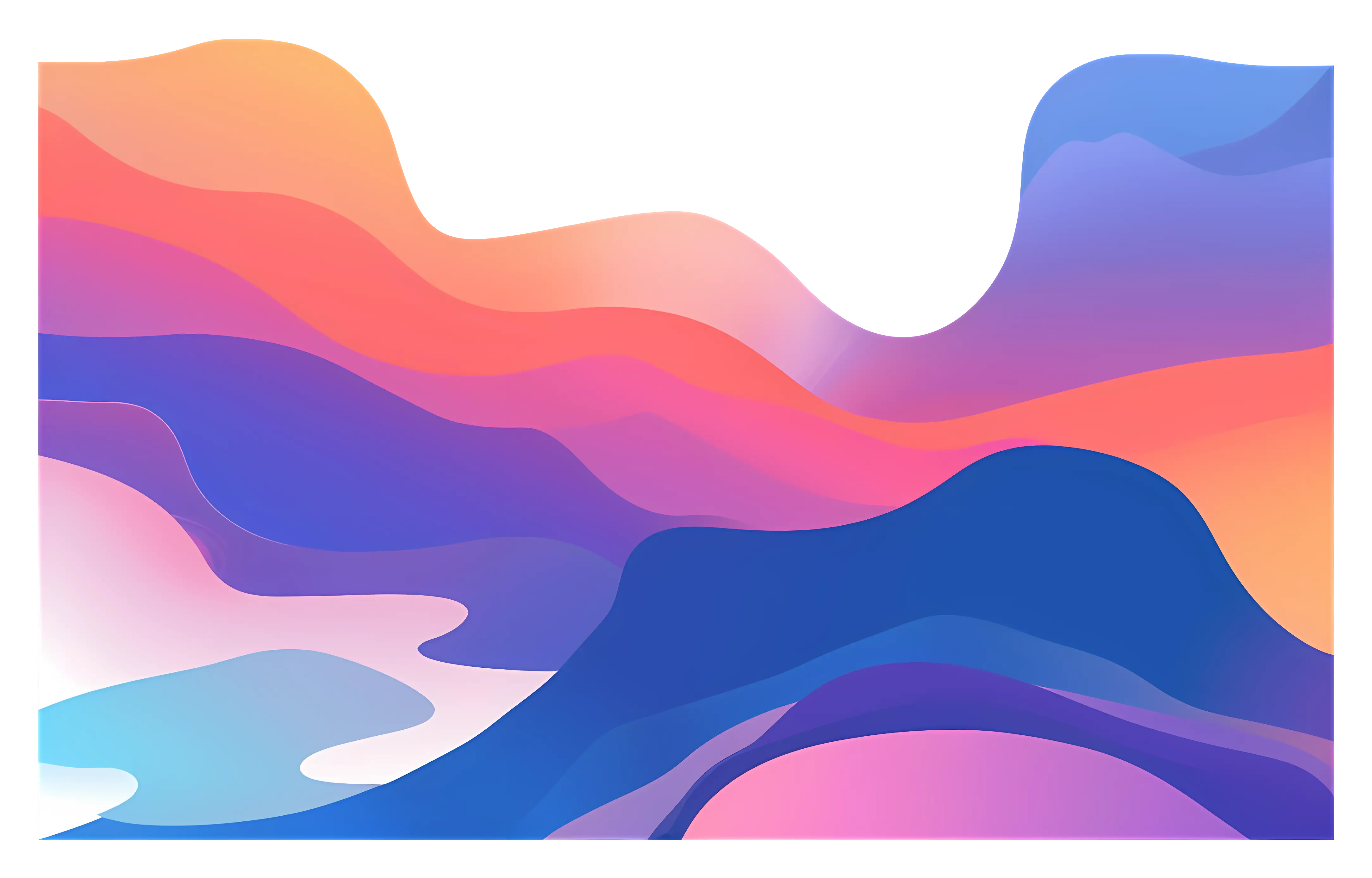 Colorful Abstract Landscape