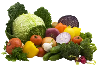 Fresh and Colorful Vegetables Assortment