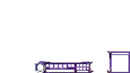Purple Overlay Frame for Streaming