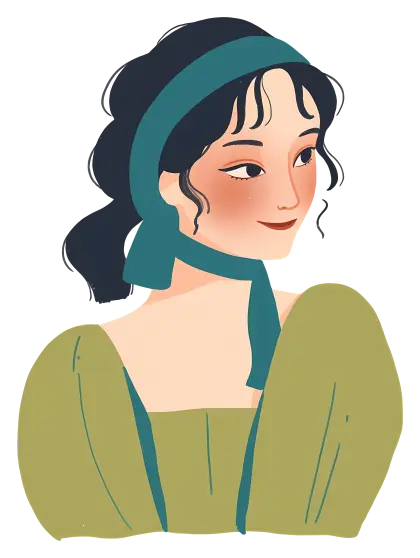 Vintage Woman Portrait