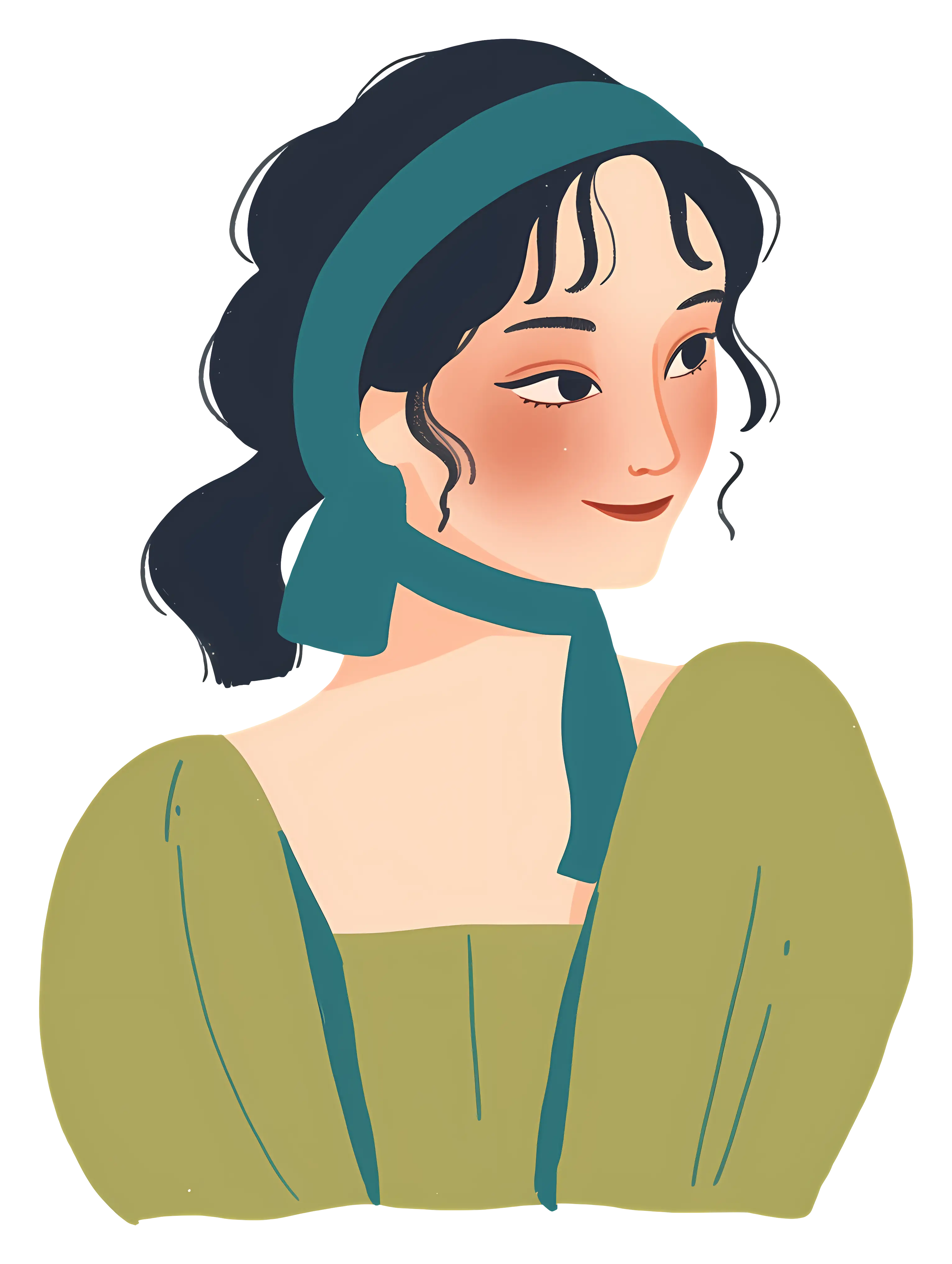 Vintage Woman Portrait