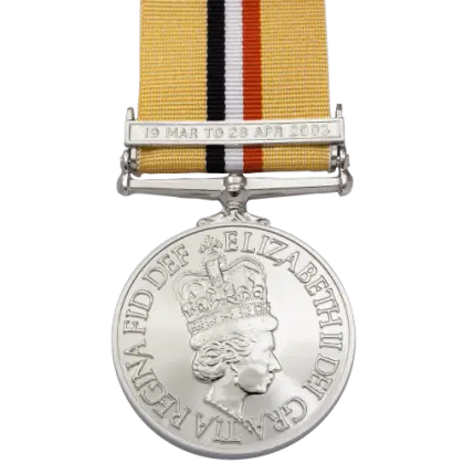 Silver Medal for Recognition with Ribbon