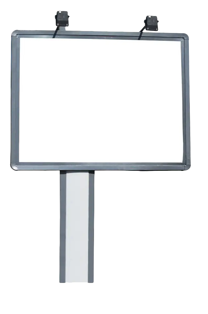 Blank Billboard for Advertisements