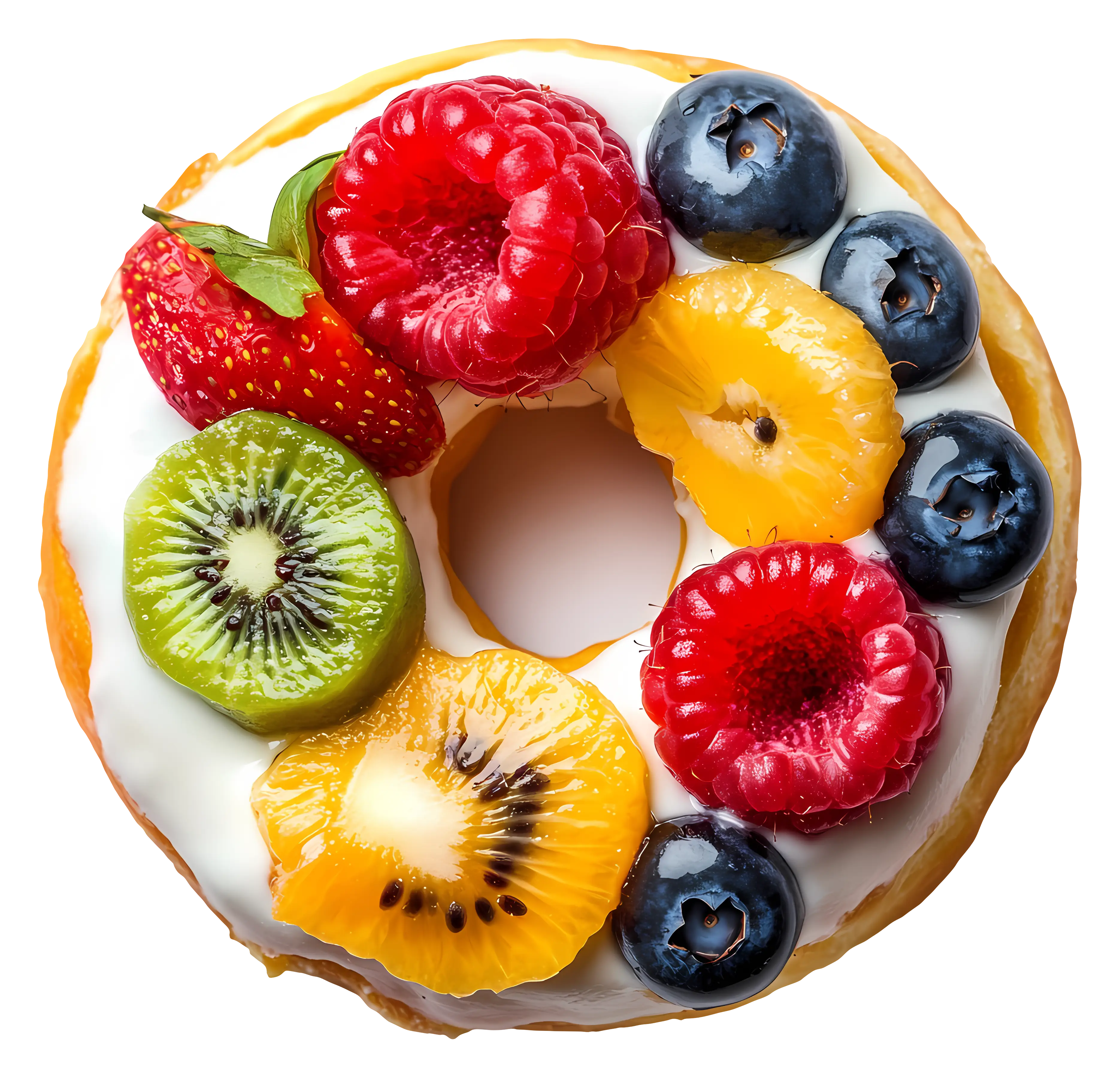 Fruit Topped Donut