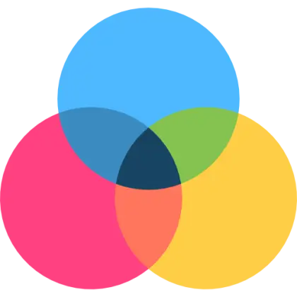 Colorful Venn Diagram Illustration