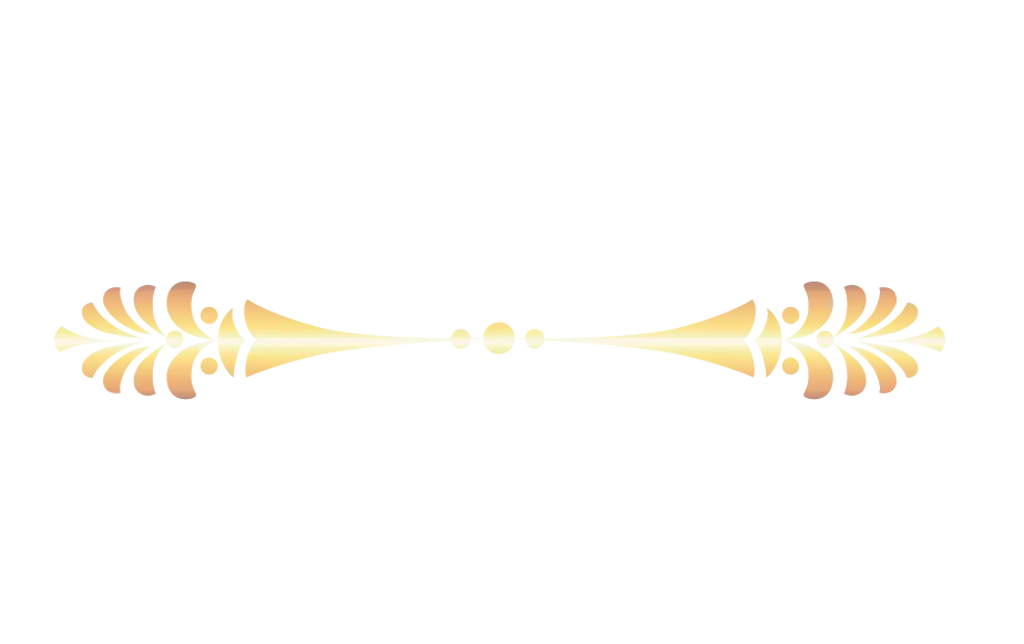 Golden Decorative Divider